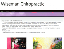 Tablet Screenshot of chiropractorinojai.com